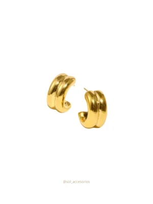 Aretes Elena Gold
